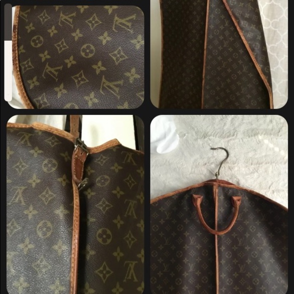 Authentic Louis Vuitton garment bag